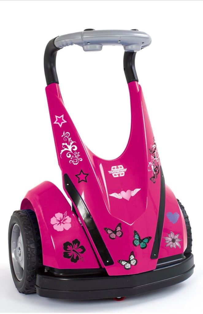 Kids 12v Pink and grey Segway