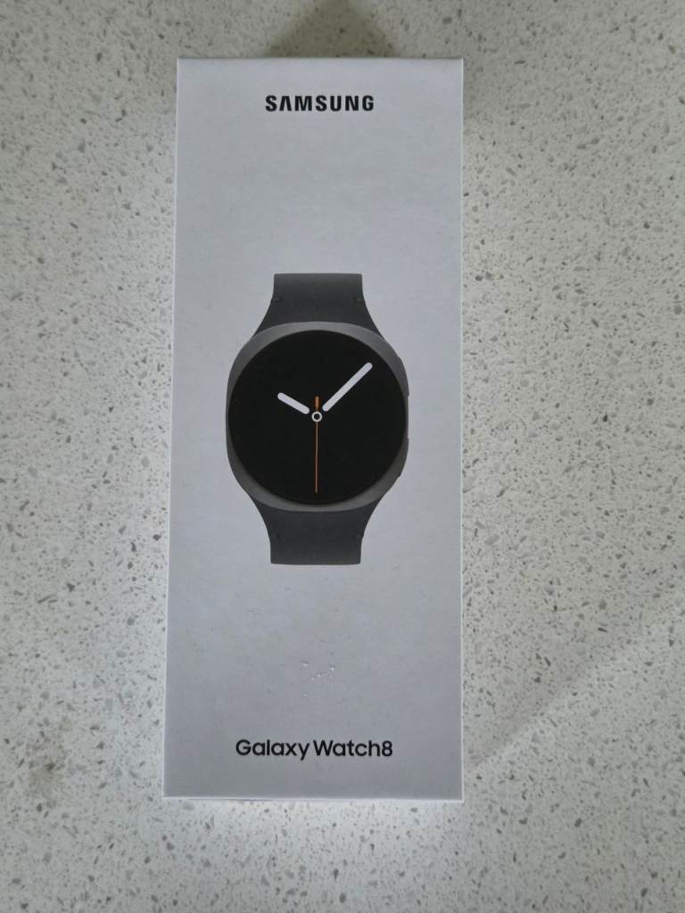 Samsung Galaxy Watch8 – Graphite, Brand New in Box