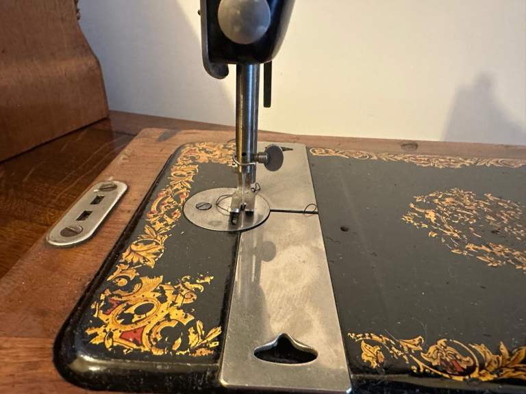 Jones CS Antique sewing machine Manchester with case