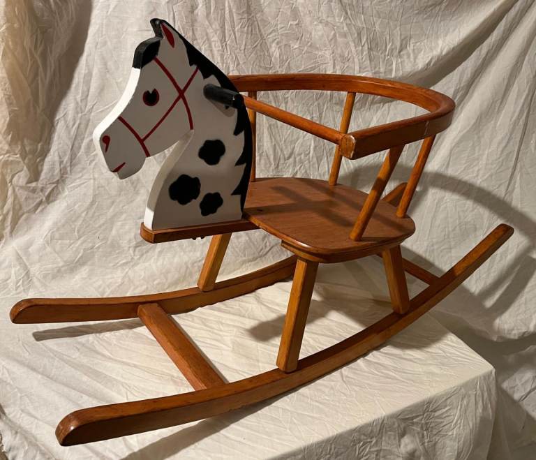 image for True Vintage Herlag Rocking Horse Chair 