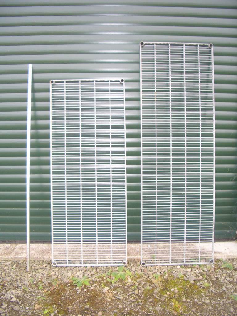 image for 2 sizes of Industrial Metal Shelving available