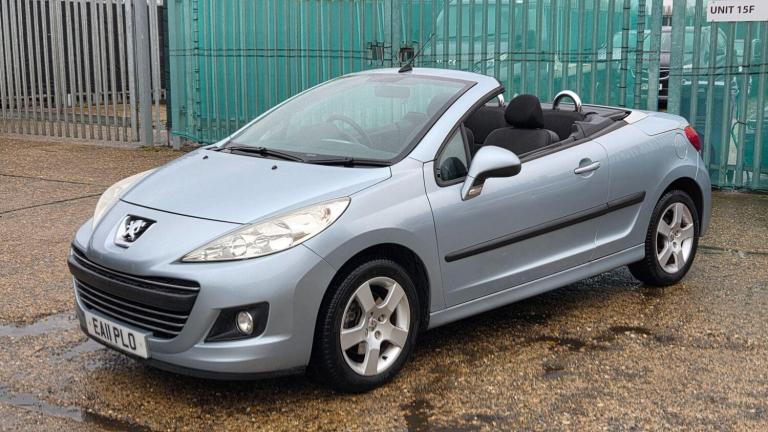 2011 Peugeot 207 CC 1.6 VTi Sport Euro 5 2dr CONVERTIBLE Petrol Manual
