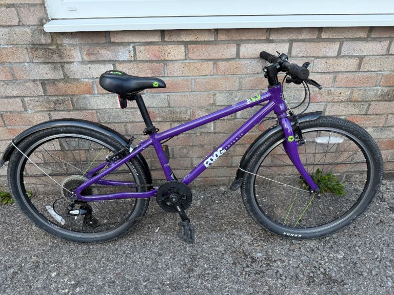 Frog 62 Kids' Hybrid Bike - Purple, Good Condition