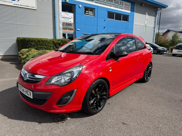 2014 Vauxhall Corsa 1.2 16V Limited Edition Hatchback 3dr Petrol Manual Euro 5