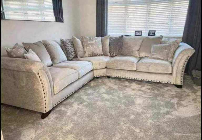 Luxury L Shaped Corner and 3+2 Seater Sofa Set - Free Delivery