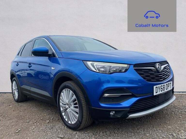 2018 Vauxhall Grandland X Turbo D BlueInjection Tech Line Nav SUV Diesel Manual