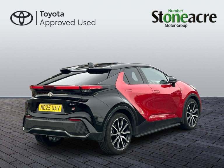 2025 Toyota C-HR 2.0 VVT-h GR SPORT CVT Euro 6 (s/s) 5dr HATCHBACK Petrol/Electric Hybrid Automatic