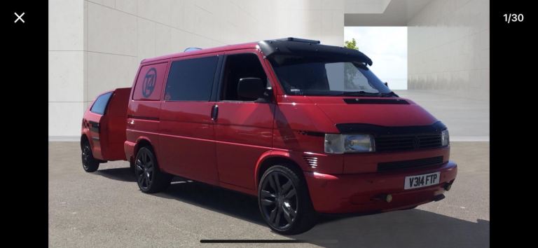 VOLKSWAGEN TRANSPORTER T4 SHORT-NOSE CAMPER CONVERSATION SPECIAL 800 MODEL WITH OR WITHOUT TRAILER 