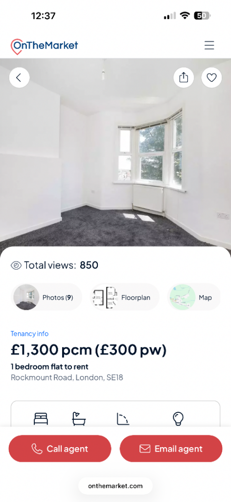 One bedroom flat in Plumstead 