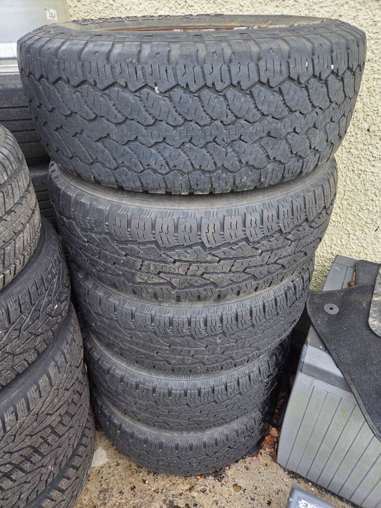Nissan navara general grabber wheels and tyres