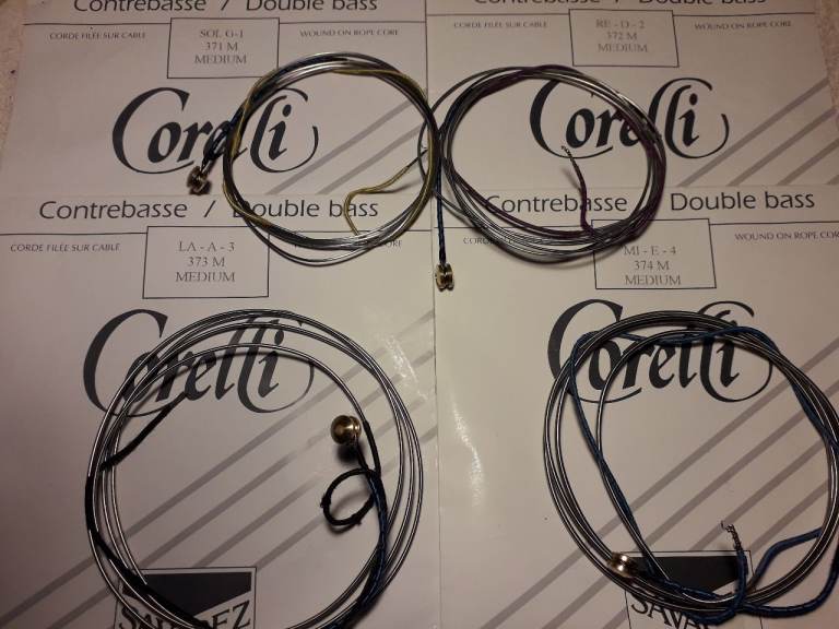 Double Bass Strings 3/4 size - Corelli