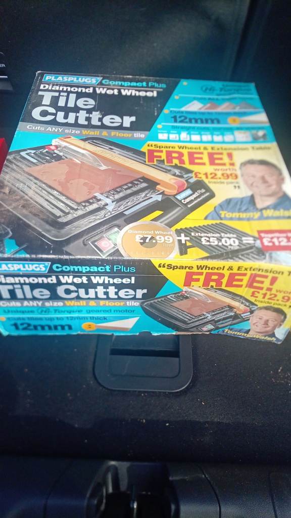 Plasplugs Compact Plus Diamond Wet Wheel Tile Cutter