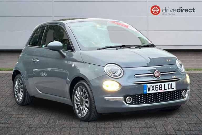 2018 Fiat 500 1.2 Lounge 3dr HATCHBACK PETROL Manual