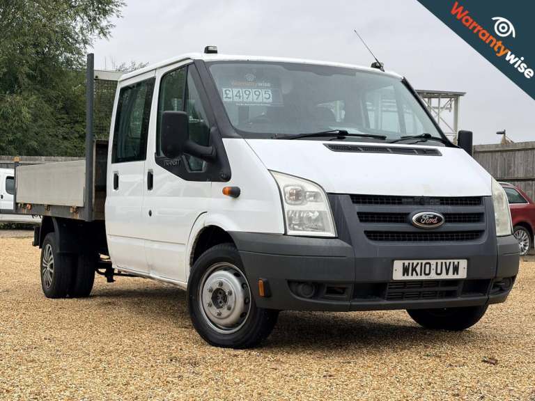 2010 Ford Transit 2.4 TDCi 350 Duratorq Chassis Cab 4dr Diesel Manual RWD L3 (DRW) (113 bhp) Drop...