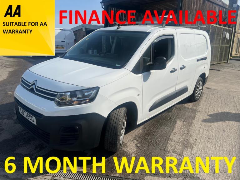 2021 Citroen Berlingo 1.5 BlueHDi 950Kg Enterprise Pro 100ps [6 Speed] PANEL VAN Diesel Manual