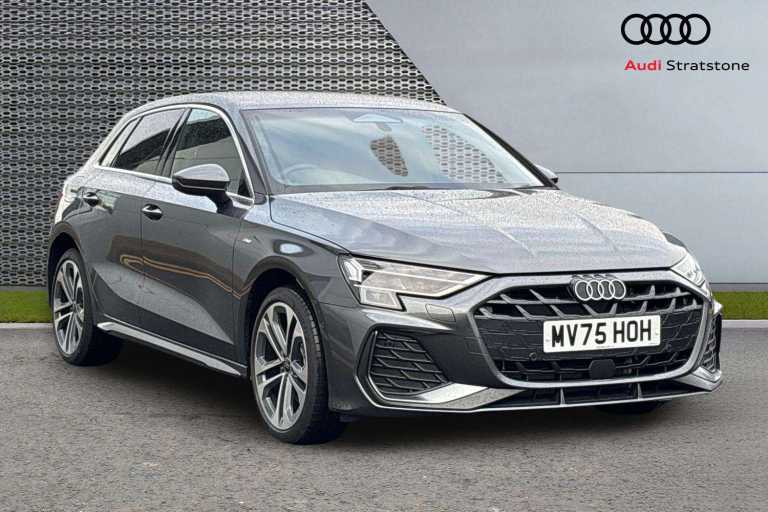 2025 Audi A3 1.5 TFSI e 204 S Line 5dr S Tronic Hatchback Plug-In Hy Automatic
