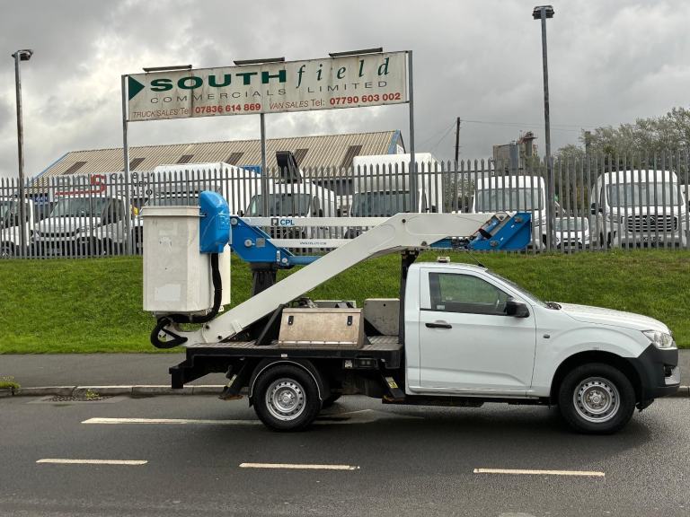 ISUZU D-MAX 4X4 CPL A314 14M CHERRY PICKER 4X4 SINGLE CAB 2023 @ £44950 + VAT 