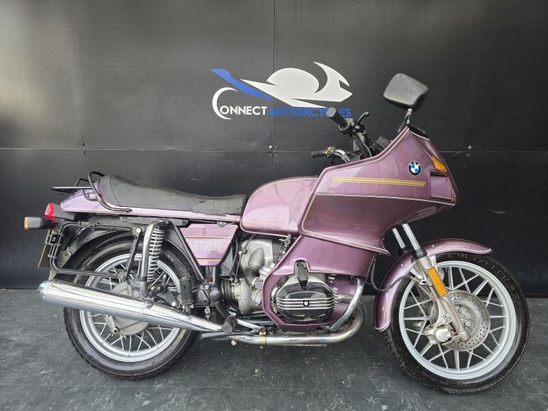 BMW R100 RT 1981 RUNNING RESTORATION PROJECT HPI CLEAR