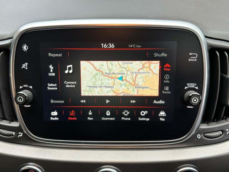 2020 Fiat 500 1.2 Rockstar, PANORAMIC SUNROOF, Motorhome Towcar (Braked) A Frame