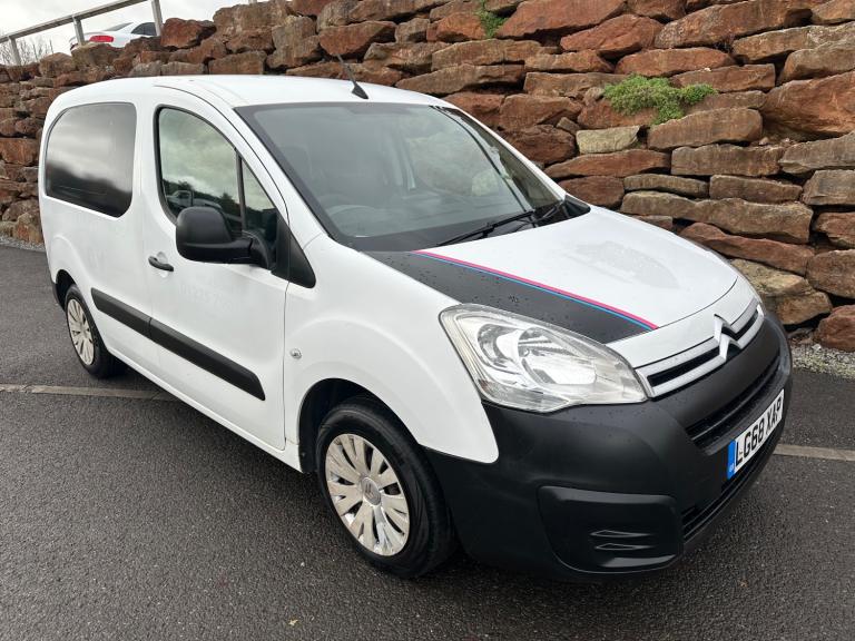 2018 Citroen Berlingo 1.6 BlueHDi 625Kg Enterprise GOOD SPEC ULEZ VAN NO VAT READY TO GO LONG MOT...