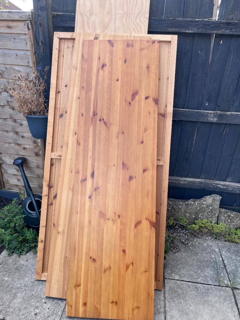 Reclaimed pine panels & plywood – DIY timber