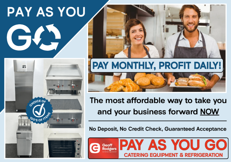 𝐒𝐮𝐩𝐞𝐫 𝐒𝐢𝐦𝐩𝐥𝐞! 'Pay As You Go' New & Used Commercial Catering Equipment & Refrigeration