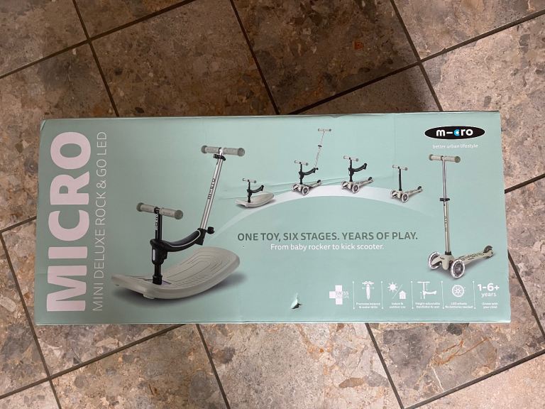 Micro Mini Deluxe Rock & Go LED - Brand New