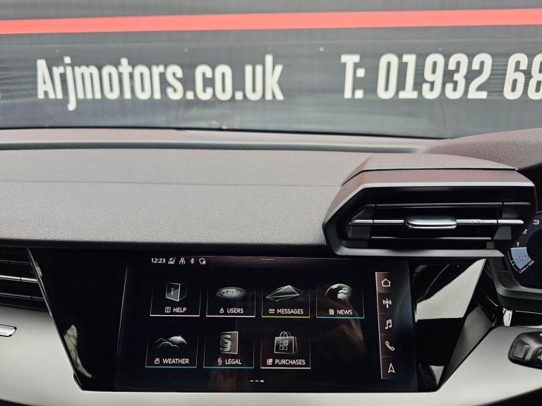 2021 Audi A3 1.5 TFSI 35 Sport Sportback Euro 6 (s/s) 5dr HATCHBACK Petrol Manual