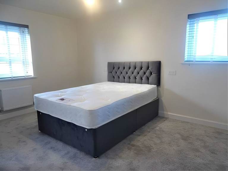 Brand New Stylish 4ft6 Luxury Double Divan Bed With Mattress | Free delivery | Pay on Arrival📞🚚