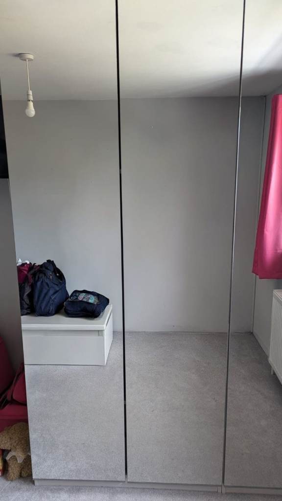John Lewis 'Elstra' Triple Mirrored Wardrobe