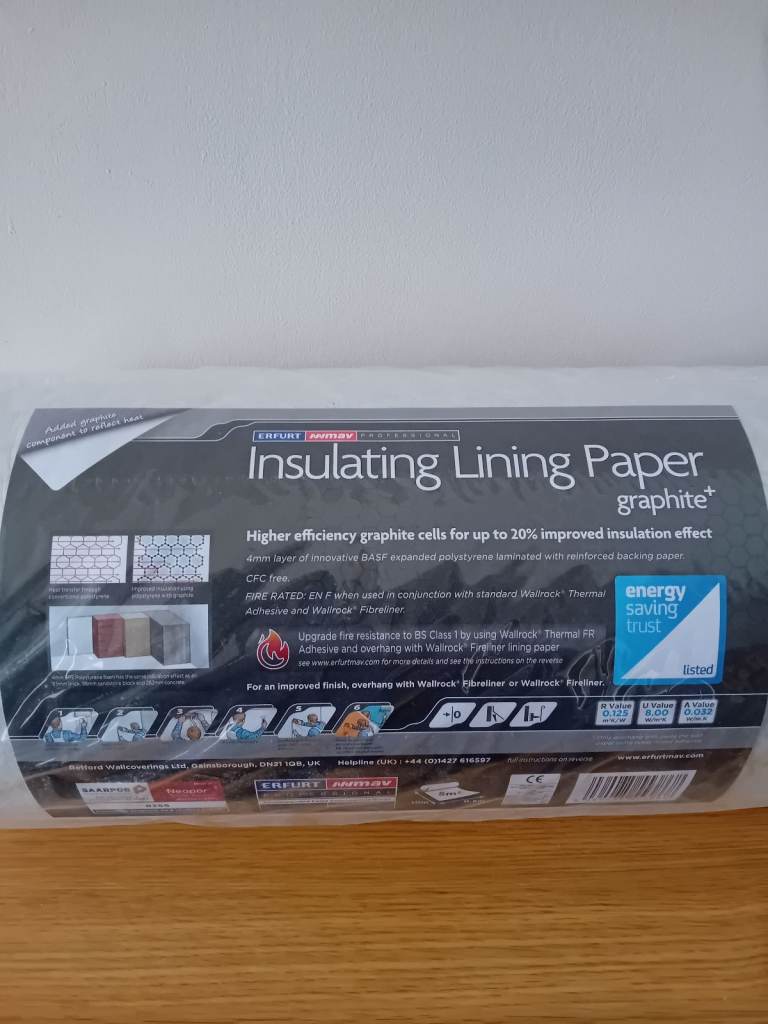 Insulating Lining Paper