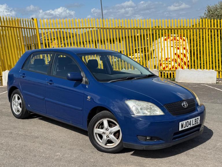 2004 Toyota Corolla 1.4 VVT-i T3 5dr HATCHBACK Petrol Manual