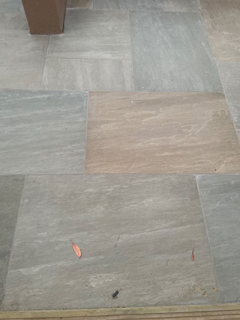 Porcelain garden tiles / slab