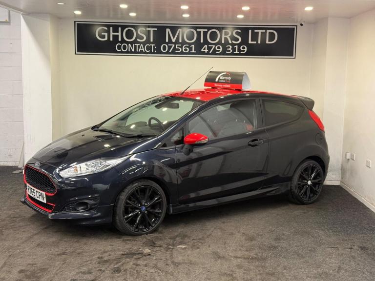 2016 Ford Fiesta 1.0 EcoBoost 140 Zetec S Black 3dr HATCHBACK PETROL Manual