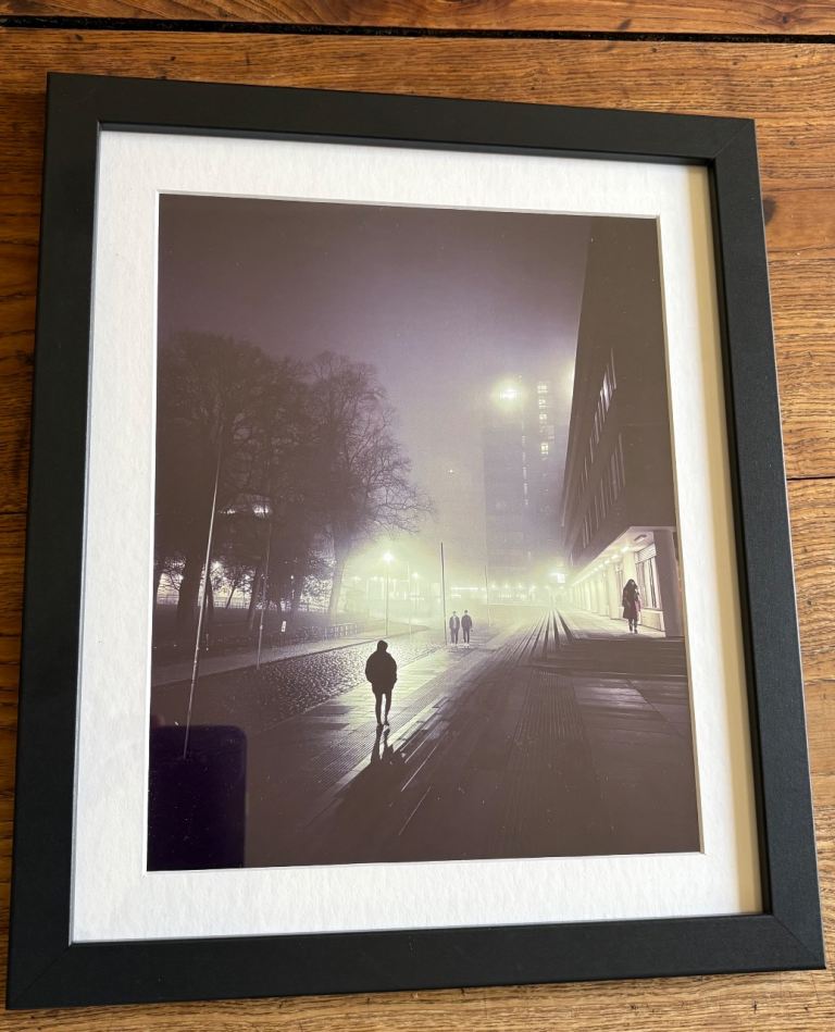 George Square, Edinburgh - framed photographic art print