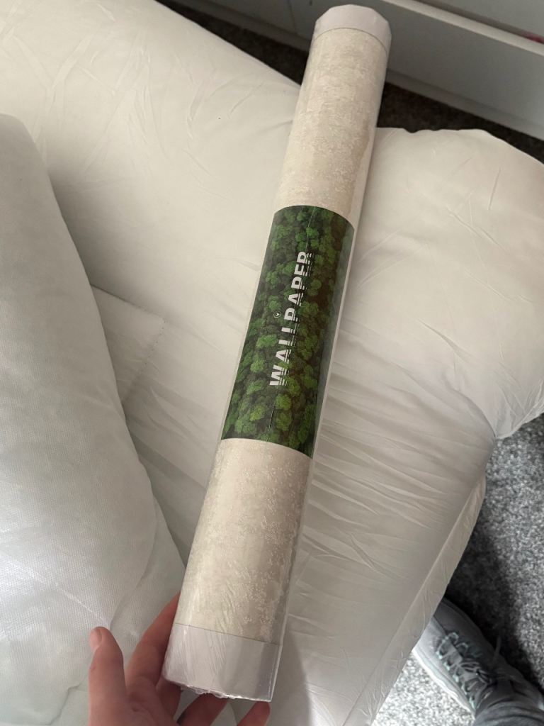 3 New Rolls  of Pattern Wallpaper 