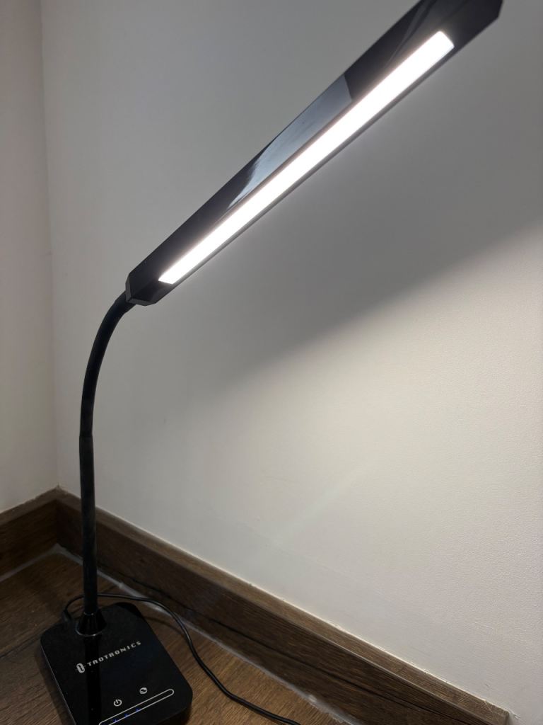 TaoTronics LED Desk Lamp - Black, Good Condition