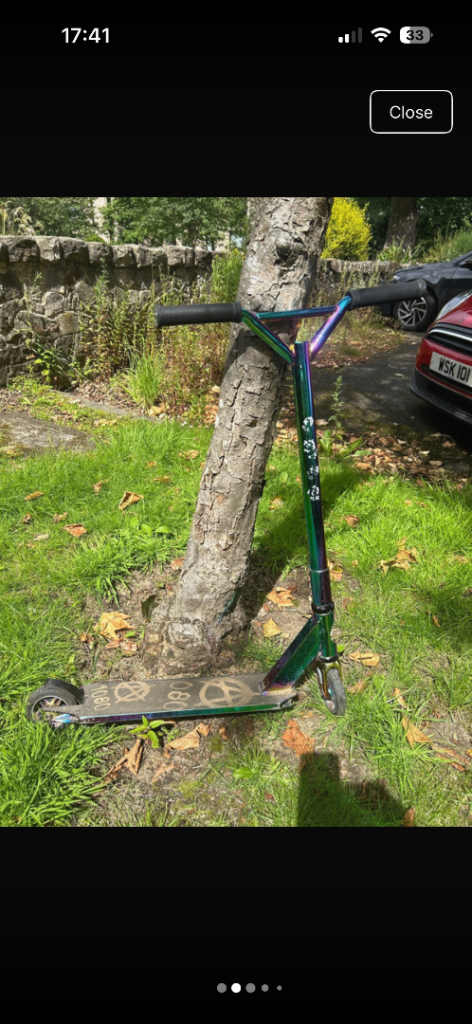 1080 Rainbow Neo Chrome Kids Scooter for Sale EH12