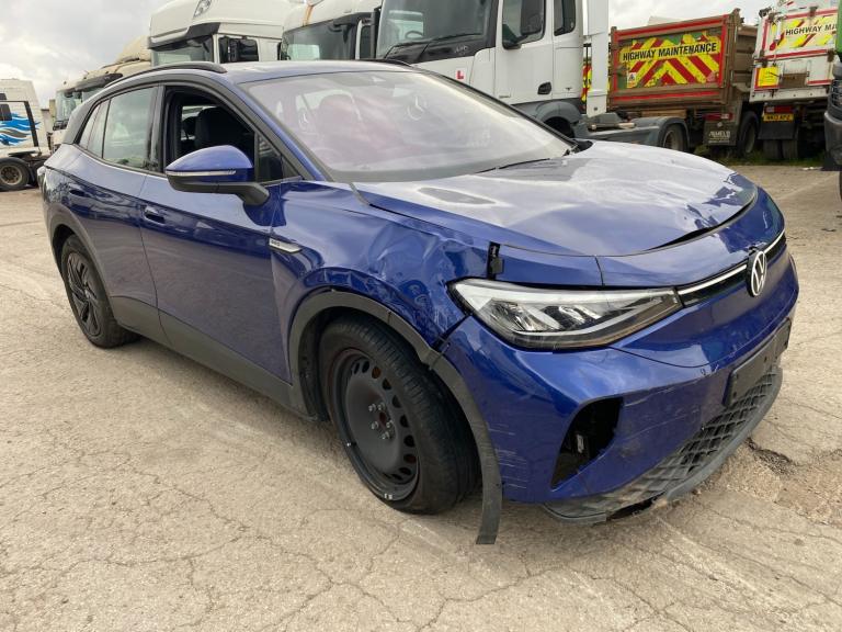 2021 VOLKSWAGEN ID4 LIFE SUV PRO PERFORMANCE ELECTRIC DAMAGED SALVAGE 