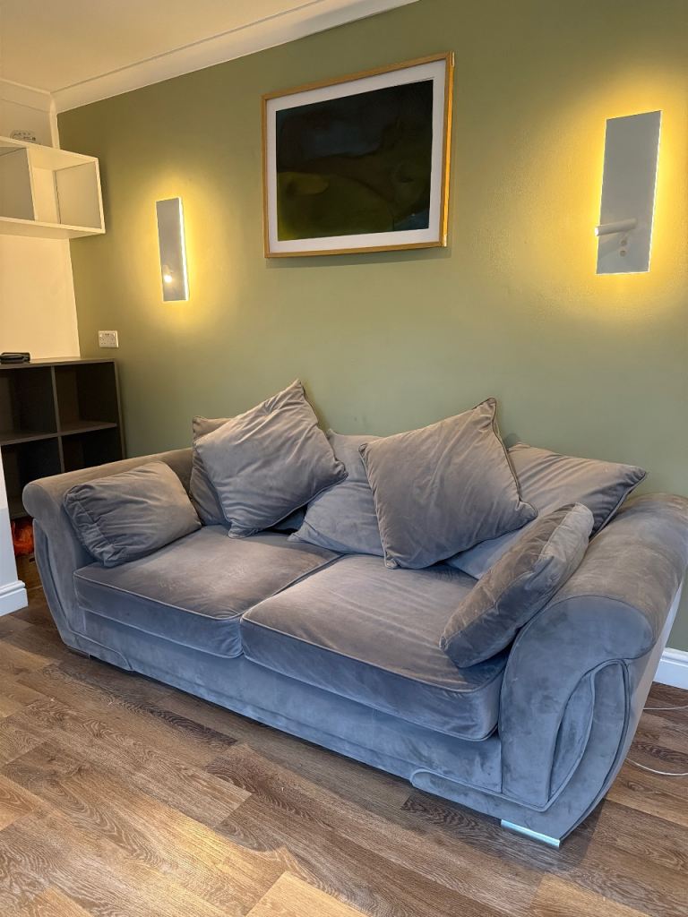 FREE Grey Sofa - Good Condition - Axminster 