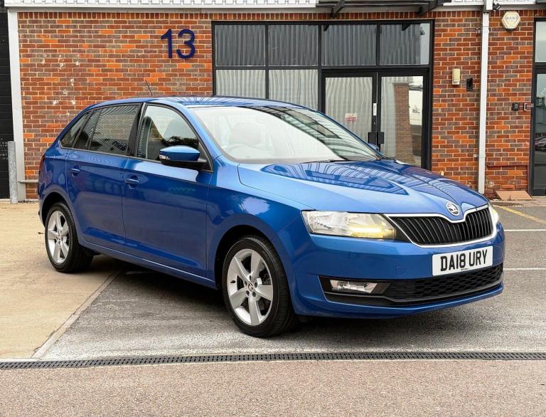 2018 Skoda Rapid Spaceback 1.0 TSI SE Tech Euro 6 (s/s) 5dr HATCHBACK Petrol Manual