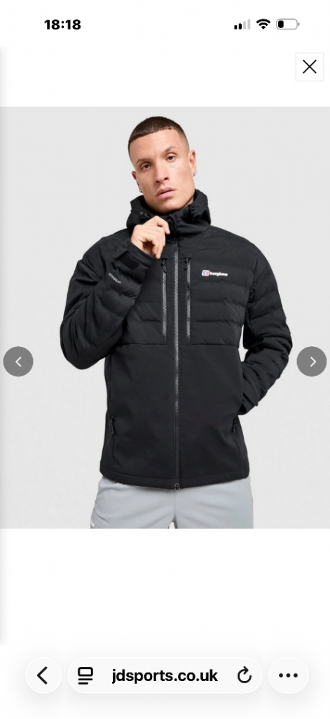 Berghaus Theran Hybrid Jacket (Xs)