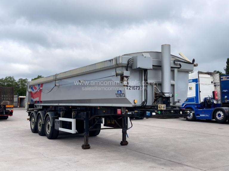 WILCOX ALLOY AGGREGATE TIPPER TRI AXLE TRAILER