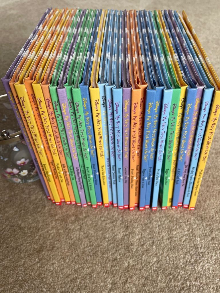 Disney Winnie the Pooh story books.