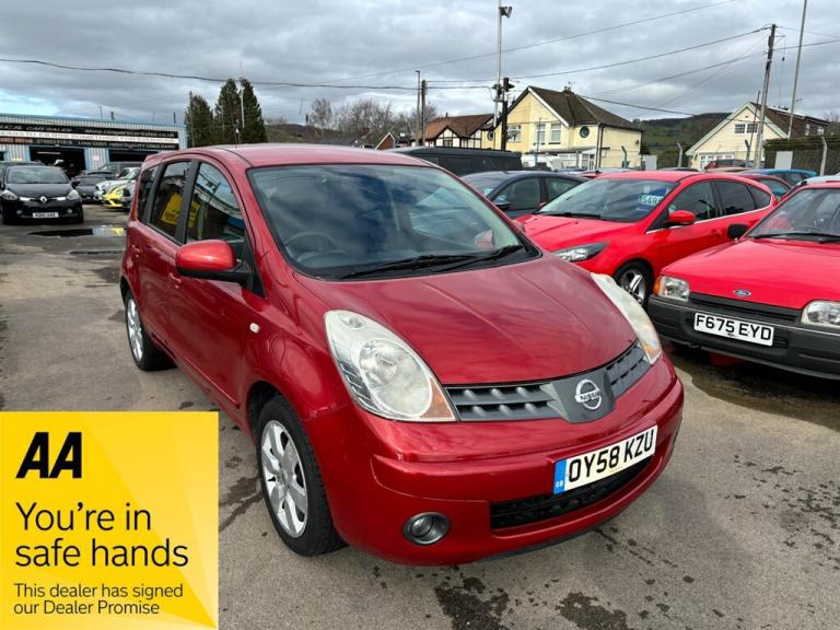 2008 Nissan Note 1.6 Tekna 5dr Auto MPV PETROL Automatic