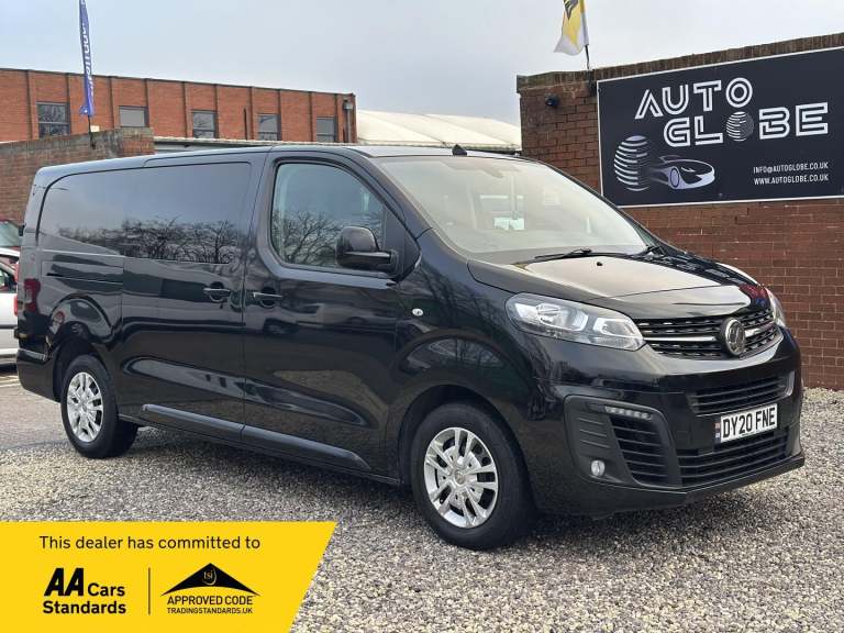 2020 Vauxhall Vivaro 2.0 Turbo D 3100 Sportive Crew Van L2 H1 Euro 6 (s/s) 5dr PANEL VAN Diesel M...