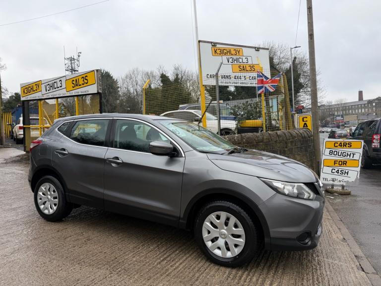 2014 Nissan Qashqai 1.2 DiG-T Visia 5dr HATCHBACK Petrol Manual