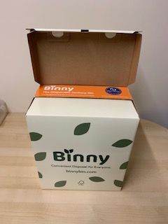 FULLY DISPOSABLE SANITARY BINS - PACK 12 UNITS - buy now delivery available