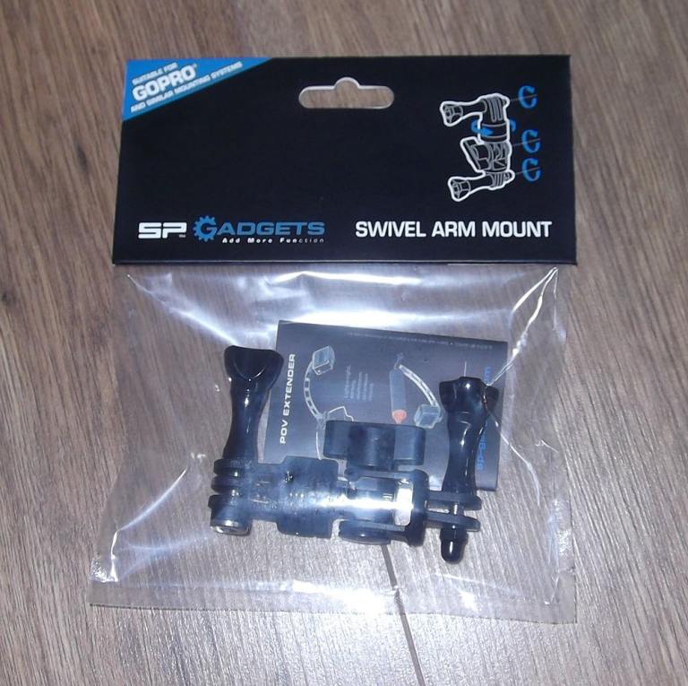 SP Gadgets GoPro & Action Camera Swivel Arm Mount - Brand New!