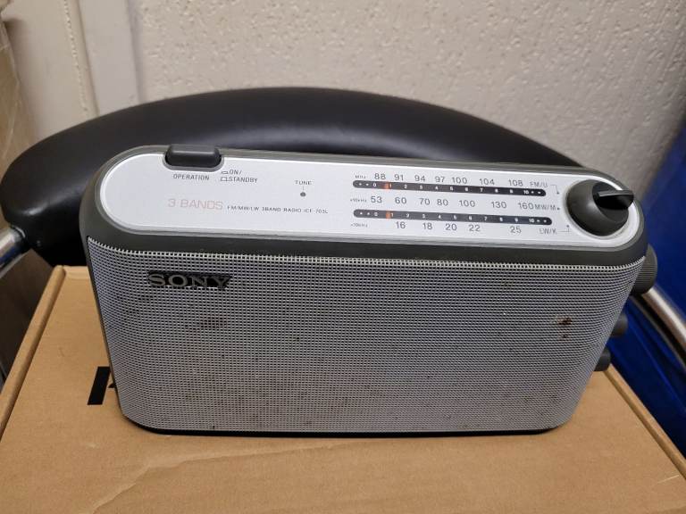 Sony ICF-703L three Band Portable Radio 